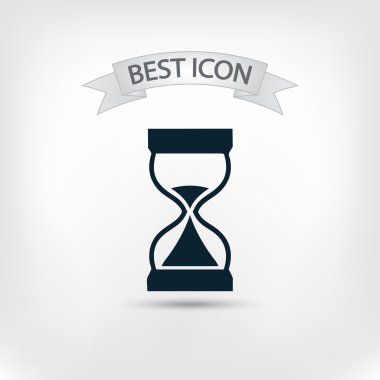 Kum saati simgesi tasarım