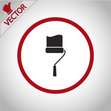 Silindir simge düz tasarım stil