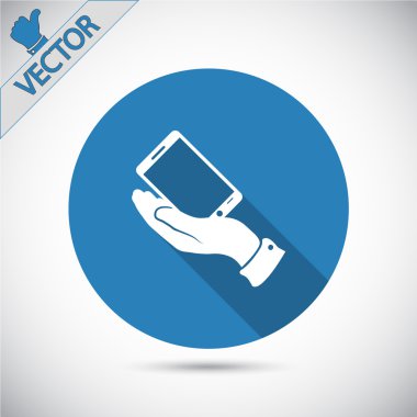 Mobil akıllı telefon simgesi