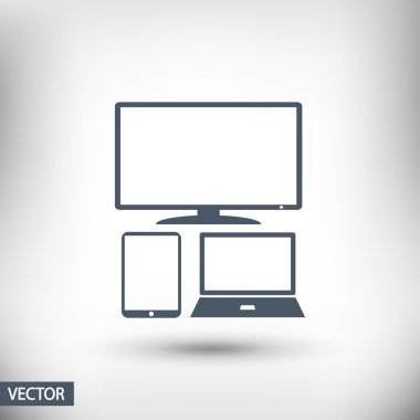 elektronik cihazlar simge kümesi