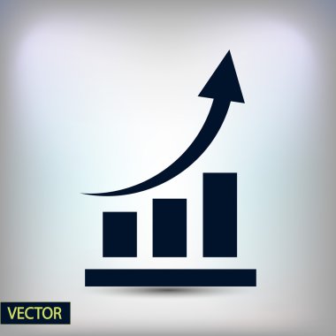Infographic, grafik simgesi