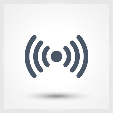 Kablosuz ağ wifi simgesi simgesi