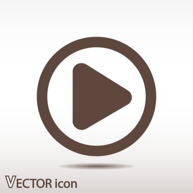 düğme web simgesi oynamak