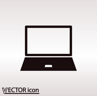 Dizüstü bilgisayar simgesi tasarım