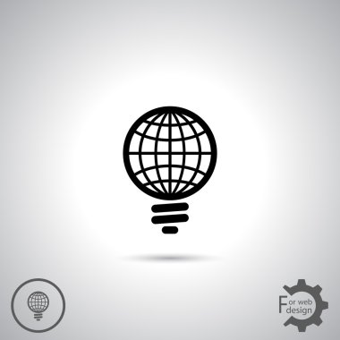 küresel ampul simgesi