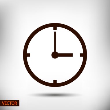 Saat simgesi tasarımı