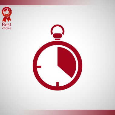 Kronometre simgesi tasarım