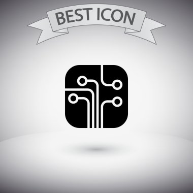 devre kartı, teknoloji simgesi