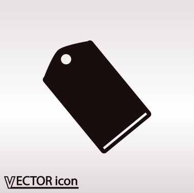 Etiketi simgesi tasarım