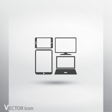 elektronik cihazlar simge kümesi