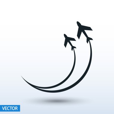 uçak sembol tasarımı