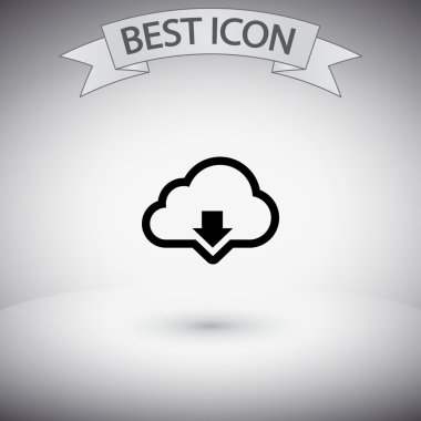 bulut indirme simgesi