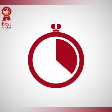 Kronometre simgesi tasarım