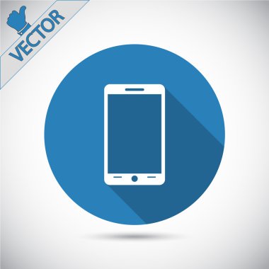 Mobil akıllı telefon simgesi