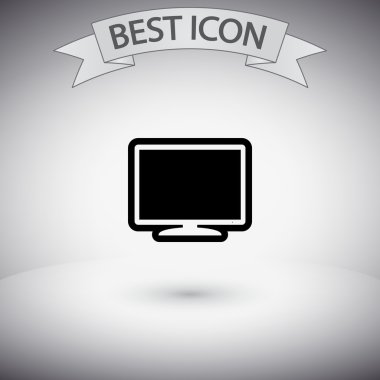 Monitör simgesi tasarım