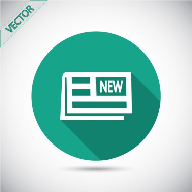 Gazete simgesi tasarım