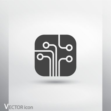 devre kartı, teknoloji simgesi