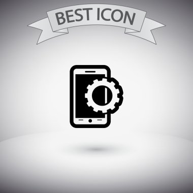 Mobil akıllı telefon simgesi