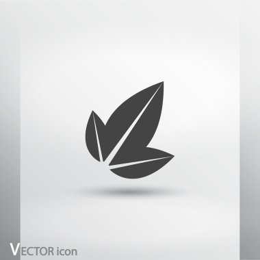 Yaprak simgesi tasarım