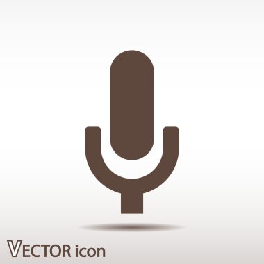 mikrofon simgesi tasarım