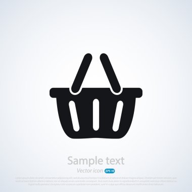 Alışveriş sepeti simgesi