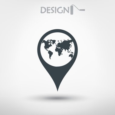 İşareti simgesini, işaretçi