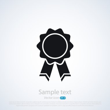 Kurdele simgeli rozet