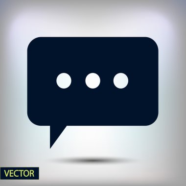 konuşma balonu simgesi