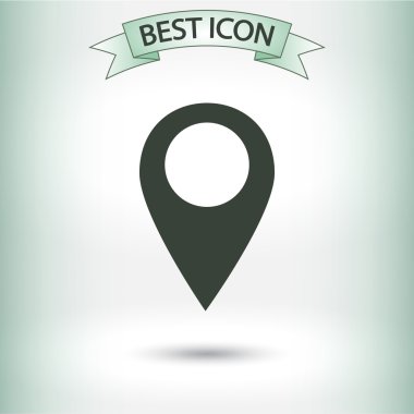 İşareti simgesini, işaretçi