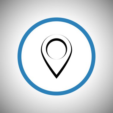 İşareti simgesini, işaretçi