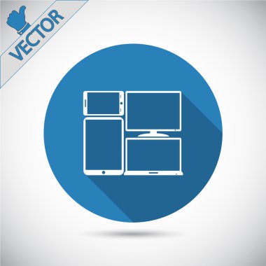 elektronik cihazlar simge kümesi