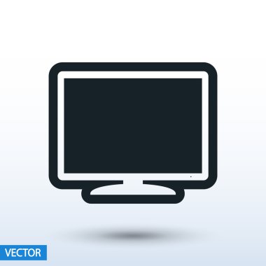 Monitör simgesi tasarım