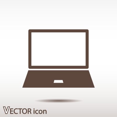 Dizüstü bilgisayar simgesi tasarım