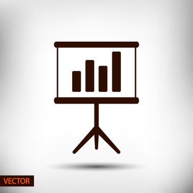 Infographic, grafik simgesi