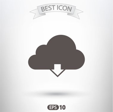 bulut indirme simgesi