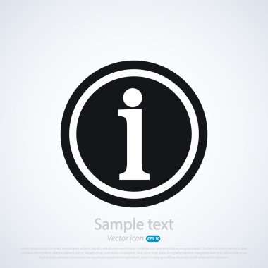 bilgi işareti simgesi