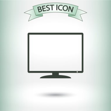 Monitör simgesi tasarım