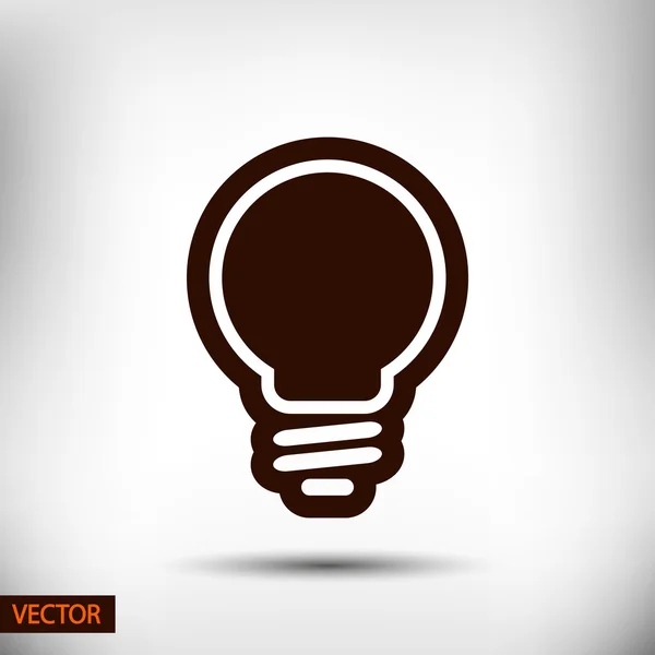 Light Bulb icon — Stock Vector