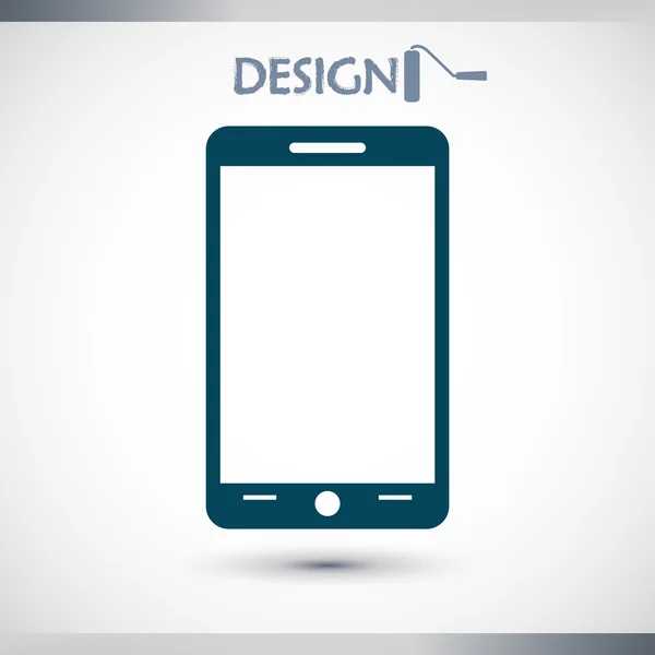 Mobilní smartphone ikona — Stockový vektor
