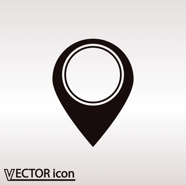 Mark icon, pointer — Stock Vector