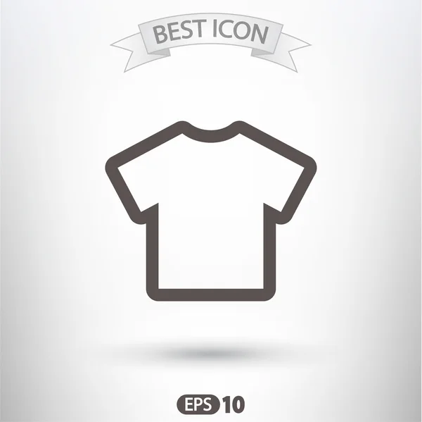 Camiseta icono icono — Archivo Imágenes Vectoriales