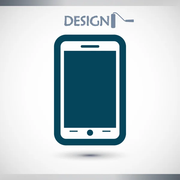 Mobiele smartphone pictogram — Stockvector