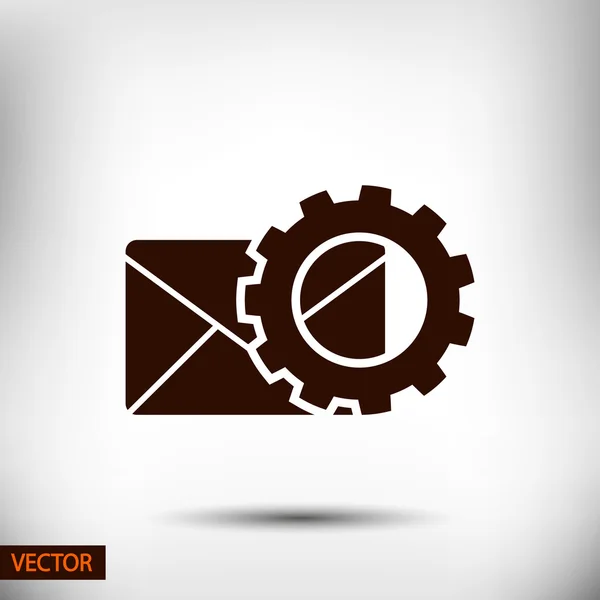 Pictogram envelop post — Stockvector