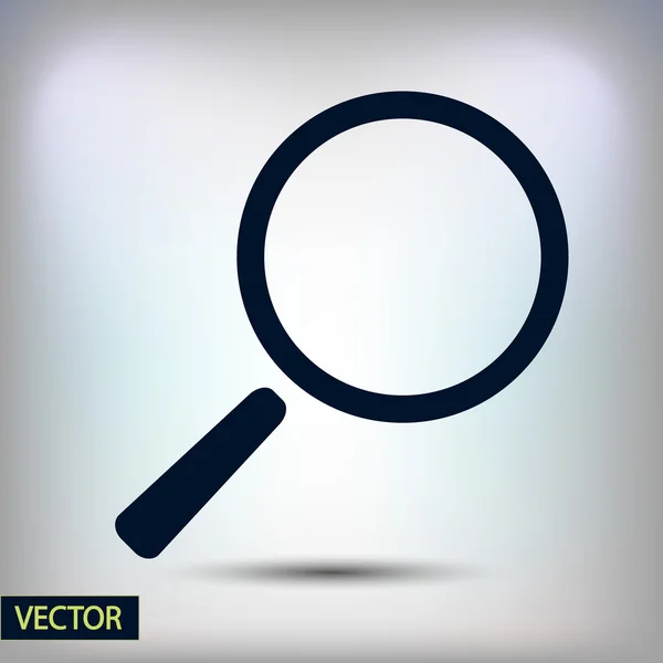 Search icon. Flat design — Stock Vector