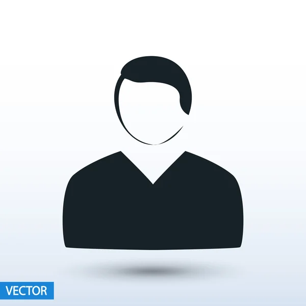 Icono del hombre de negocios — Vector de stock