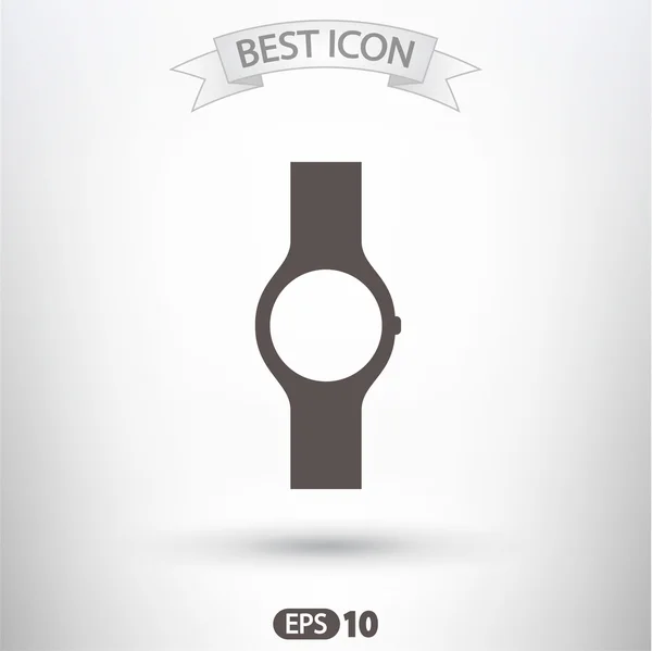 Icône d'horloge design — Image vectorielle