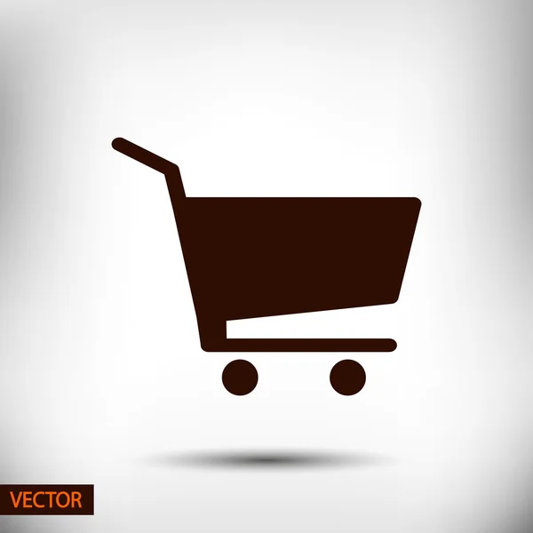 Shopping basket icon — Stock Vector