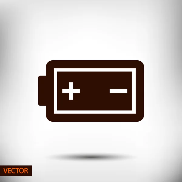 Icône de charge de batterie — Image vectorielle