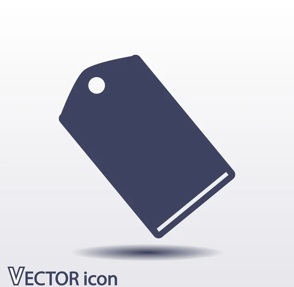 Design de ícone de tag — Vetor de Stock