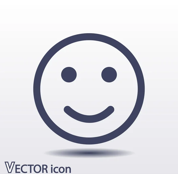 Design icona sorriso — Vettoriale Stock